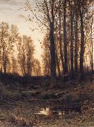 Ivan Shishkin Eventide-Sunset oil painting on canvas
